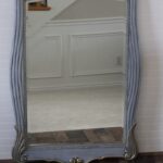 Antique Gray Wall Mirror